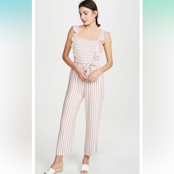 PAIGE Pants - Paige striped jumpsuit